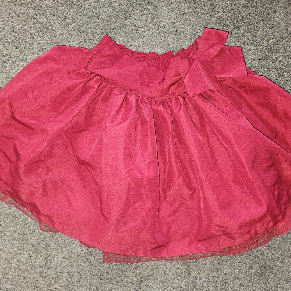 Gorgeous Gap dark red Skirt 6-7